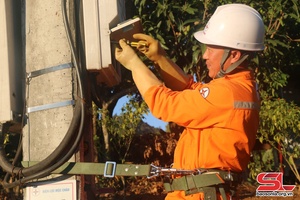 Hlôngr hnuz sâu số công tơ điện