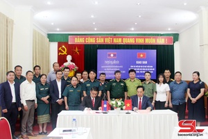 Son La, Laos’ Houaphanh coordinate in forest protection, forest fire prevention in border areas