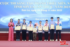 Nhôm xỏng giải Chu thi chang ngắm pùn khòng lan nóm tỉnh Sơn La tưa thứ 6