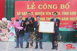 Yen Chau district’s Sap Vat commune recognised as new-style rural area