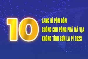 10 lang đì pộn dỏn cuồng chu póng phả nả vịa khòng tỉnh Sơn La pì 2023