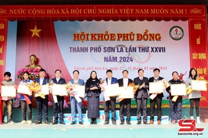 Hội thì thể thao hảo hanh Phù Đổng thành phố Sơn La cựt đảy lang đì chép ngam