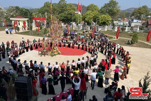 Moc Chau district organises Rain Praying Festival 2024