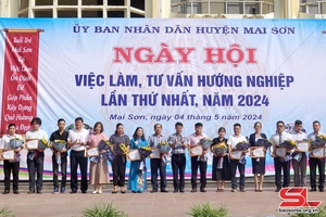'Job fair held in Mai Son district