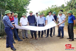 Construction of Na San irrigation canal system sped up