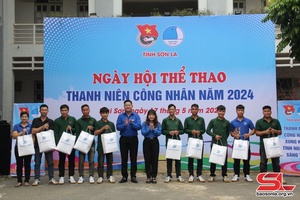 Mự hội thể thao thanh niên công nhân pì 2024