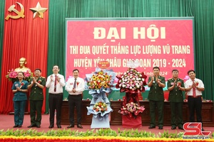 Đại hội khánh thì pùn pẹ chủm mú vũ trang huyện Yên Châu dan pì 2019-2024