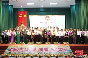 Đại hội đại biểu Mặt trận Tổ quốc Việt Nam huyện Thuận Châu tưa thứ XXI