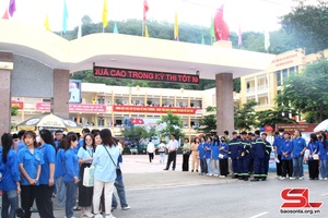 Shuv xênhz Sơn La sir jos tưr tâu điểm siaz hâur jias tưr tas ntơưr THPT