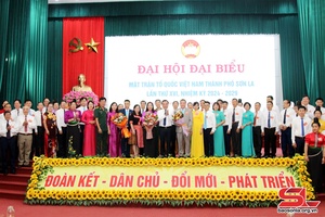 Đại hội đại biểu Mặt trận Tổ quốc Việt Nam thành phố Sơn La tưa thứ XVI