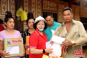 'Hội Chữ thập đỏ tỉnh nhôm xỏng chương choi dừa nẳng xã Tông Cọ