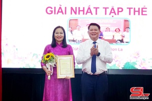 Đốp muộn, nhôm xỏng giải Chu thi “Xáo hụ khong mương ma chấp năm luông pùn châng piêng nẳng cơ sở” tỉnh Sơn La pì 2024