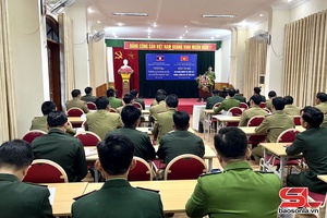 'Training course on drug prevention, control held for specialized forces in Lao provinces