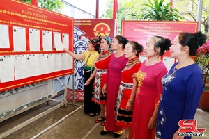 Ntâu thax tsav ntơưv Sơn La muôx chôngz cử tri muk tso ntơưr xair.