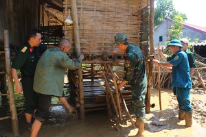 Mường La huy động lực lượng tập trung khắc phục hậu quả mưa lũ