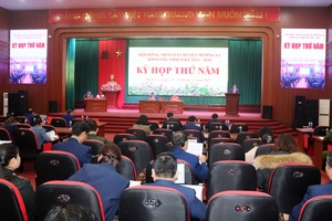 Kỳ họp thứ năm HĐND huyện Mường La khóa XXI