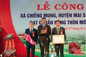 Công bố xã Chiềng Mung đạt chuẩn nông thôn mới năm 2022