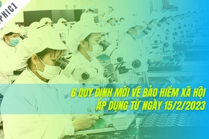 6 quy định mới về bảo hiểm xã hội áp dụng từ ngày 15/2/2023