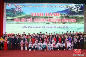 Mộc Châu vinh danh các tập thể, cá nhân tiêu biểu