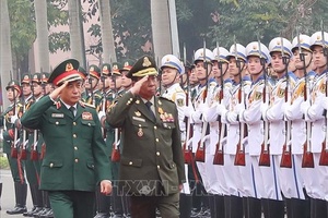 Tạo xung lực mới trong hợp tác quốc phòng giữa Việt Nam và Campuchia