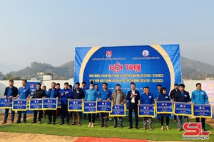 Hội trại chào mừng 70 năm Ngày thành lập huyện Sông Mã
