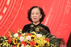 Đồng chí Trương Thị Mai giữ chức Thường trực Ban Bí thư khoá XIII