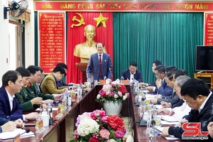 Đoàn công tác của Trung ương Hội Cựu chiến binh Việt Nam làm việc tại tỉnh Sơn La