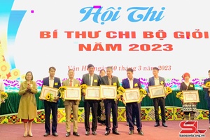 Hội thi “Bí thư chi bộ giỏi” huyện Vân Hồ năm 2023 
