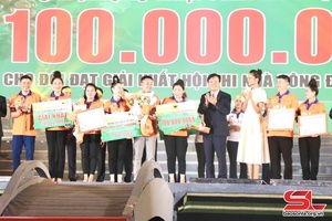 Đội thi Sơn La đạt giải nhất Hội thi Nhà nông đua tài năm 2023 tại tỉnh Đắk Lắk