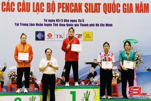Sơn La đoạt 3 Huy chương Vàng tại Giải Vô địch các Câu lạc bộ Pencak Silat quốc gia 