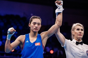 Nguyễn Thị Tâm vào bán kết Giải vô địch boxing nữ thế giới 2023