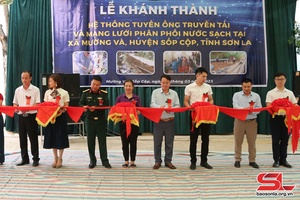 Khánh thành hệ thống cấp nước sạch tại xã Mường Và