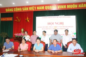 Yên Châu giao chỉ tiêu phát triển số người tham gia BHXH, BHYT năm 2023