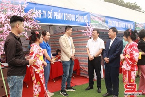Ngày hội việc làm, tư vấn hướng nghiệp huyện Sông Mã