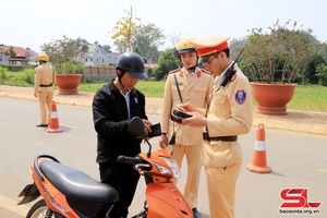 Bảo đảm ATGT khu du lịch Mộc Châu