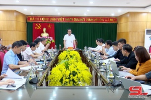 Đồng chí Phó Chủ tịch UBND tỉnh làm việc tại huyện Vân Hồ