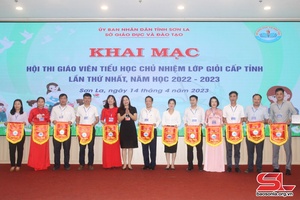 99 giáo viên dự thi giáo viên tiểu học chủ nhiệm lớp giỏi cấp tỉnh lần thứ nhất, năm học 2022-2023