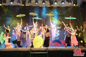 Nhà hát Ca múa nhạc tỉnh biểu diễn nghệ thuật phục vụ nhân dân vùng biên giới