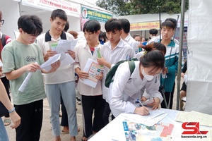 Ngày hội việc làm, tư vấn hướng nghiệp huyện Bắc Yên lần thứ 2