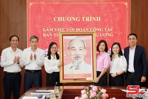 Đoàn công tác Ban Tuyên giáo Trung ương làm việc với Ban Tuyên giáo Tỉnh ủy