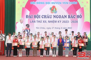 Đại hội Cháu ngoan Bác Hồ huyện Yên Châu lần thứ XII, nhiệm kỳ 2023-2028