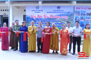 Khánh thành và bàn giao các hạng mục xây dựng tại điểm trường Tong Tải