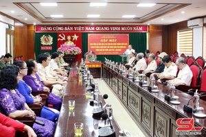 Gặp mặt cán bộ chiến sĩ Công an Sơn La chi viện cho chiến trường miền Nam