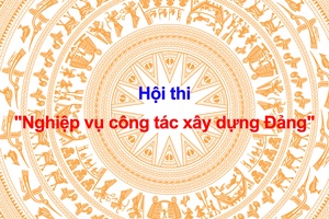 Tổ chức Hội thi "Nghiệp vụ công tác xây dựng Đảng" cho đội ngũ cấp ủy viên các xã, phường, thị trấn năm 2023