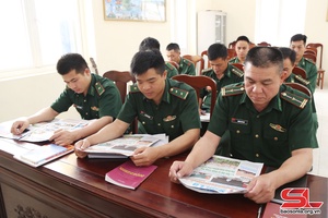 Phong trào văn hóa đọc trong lực lượng bộ đội biên phòng