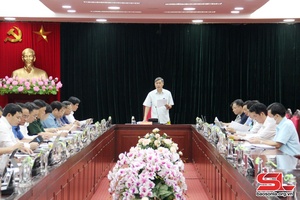 Hội nghị Ban Thường vụ Tỉnh ủy thảo luận và quyết định một số nội dung 
