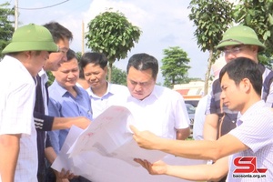Kiểm tra, khảo sát các công trình, dự án trọng điểm trên địa bàn huyện Mộc Châu