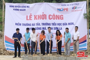 Khởi công xây dựng điểm trường Nà Tấu