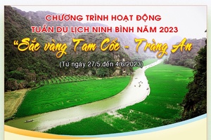 Chương trình hoạt động Tuần Du lịch Ninh Bình năm 2023