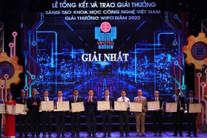 Trao giải thưởng sáng tạo khoa học và công nghệ Việt Nam lần thứ 28